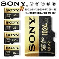 ราคา Sony Micro SD การ์ดหน่วยความจํา Class 10 2TB 1TB 512GB 256GB 128GB 64GB 32GB Micro SD TF แฟลชการ์ด 32 64 128 GB MicroSD สําหรับกล้องโทรศัพท์ (24579414983)