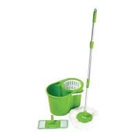 ราคา Chaixing Home ชุดถังปั่นถูพื้นไมโครไฟเบอร์ ทูอิน วัน SCOTCH BRITE รุ่น XY003852700 สีเขียว (16712251708)