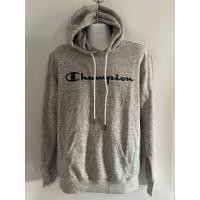 ราคา เสื้อฮู้ด Champion big script logo sweat hoodie สีเทา ของแท้ (21376491154)
