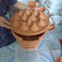 ราคา เตา ขนมครกดินเผา 12 หลุม (ได้2 ชิ้น) เตาถ่าน+กระทะขนมครก12หลุม (21679412906)