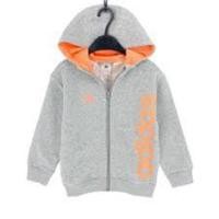 ราคา Adidas 6-7Y ของแท้ ใหม่กริบ อดิดาสเสื้อกันหนาวมีฮู้ดแขนยาว สำหรับเด็กชายและเด็กหญิง (23385459698)