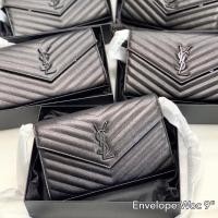 ราคา ของแท้100% ราคาถูก New YSL woc 9" so black (5603609559)