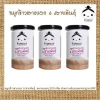 ราคา จมูกข้าวอินทรีย์ จมูกข้าวฮางงอก แพ็ค 3 กระปุก (11138830144)