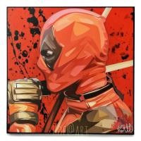 ราคา Deadpool #3 เดดพูล Marvel มาร์เวล Super hero อเวนเจอร์ รูปภาพ​ติด​ผนัง ​pop​ art การ์ตูน กรอบรูป แต่งบ้าน ของขวัญ (5489896645)