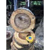 ราคา ไม้หน้าเขียง ไม้จามจุรี ขนาดหน้า 12นิ้ว หนา 10ซม รูปทรงตามหน้าไม้ ติดเปลือก งานดิบไม่ได้ขัดหน้าหรือใสเรียบนะคะ (10996563083)