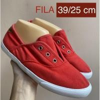 ราคา รองเท้าผ้าใบ FILA ทรงสวม แท้มือ2 (7460838217)