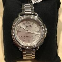 ราคา COACH รุ่น 14502588 Tatum Swarovski Stainless Steel Watch สินค้ามือ1 แท้ 100% (3229457903)
