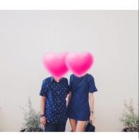 ราคา ส่งต่อ เสื้อคู่สีน้ำเงิน Sugar daddy (1013762344)