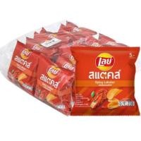 ราคา เลย์สแตคส์มันฝรั่งทอดกรอบรสกุ้งมังกรสไปซี่ 14 กรัม 1 แพ็ค 12 ซอง (21489370043)