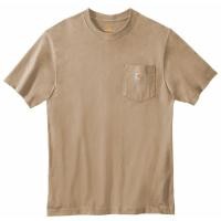 ราคา High qualityCarhartt K87 Loose Fit Heavyweight Short-Sleeve Pocket T-Shirt ( Dessert ) (27206675582)