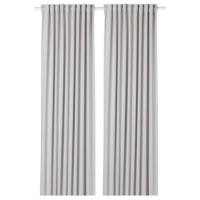 ราคา ชุดเซ็ตม่าน IKEA MAJGULL กับราวม่าน BEKRAFTA มือสอง สภาพดี ใช้งาน 1 เดือน (14848315724)