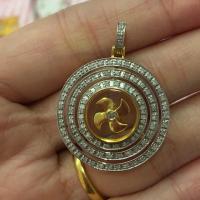 ราคา จี้กังหันทองแท้18K เพชรแท้ มีใบรับประกัน (900431935)