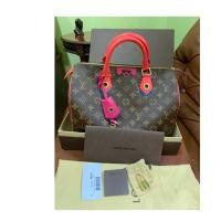 ราคา Used louis vuitton speedy30 mng totem ปี 2015 limited bag (7004451567)