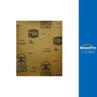 ราคา TOA กระดาษทรายขัดเหล็ก NO.80 (18180010407)