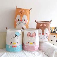 ราคา ตะกร้าผ้า น่ารัก ลายกา พับได้ ใส่ของ sanrio Disney (3400690253)