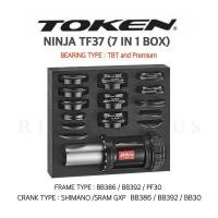 ราคา (โค๊ดส่วนลด) กะโหลกจักรยาน TOKEN TF37 พร้อมชุดเครื่องมือใส่ Made in Taiwan (3279585999)