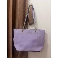 ราคา กระเป๋าสะพายข้างสีม่วงพาสเทล มือสอง (27054124626)