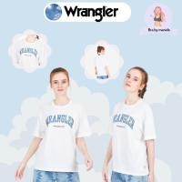 ราคา WRANGLER แท้ รุ่น WR W171R204 เสื้อยืดแขนสั้นผู้หญิง (BOYFRIEND) WHITE (22654355804)