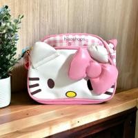 ราคา กระเป๋าสะพายข้างลายคิตตี้ Hellokitty มีโบว์ กระเป๋าสะพายข้างใบเล็ก ดีไซน์สวย น่ารัก ใช้มากๆค่ะ (23776940413)