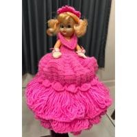 ราคา ตุ๊กตาเจ้าหญิงถักไหมพรมโบราณ พร้อมกล่องใส่กระดาษทิชชู่ (26157401220)