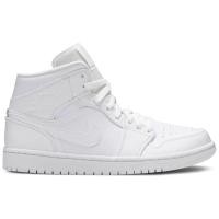 ราคา AIR JORDAN 1 MID TRIPLE WHITE (2020) (SIZE UK10/US11) (25703072754)