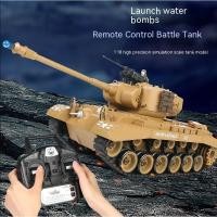 ราคา รถถังบังคับ BATTLE TANK M26 Pershing Army Tank Car 1/18 RC รถทหาร รถบังคับวิทยุ 2.4GHz ZY021-815 (27859341045)