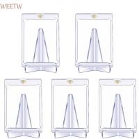 ราคา Weekw Magnetic Card Holder, 35PT Hard Plastic Sports Star Cards Case, Sleeves Trading Display Case Clear UV Prevenation Card Protectors Sports Trading Card (27710840969)