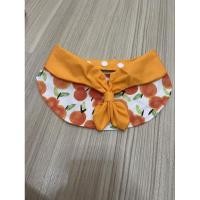 ราคา ผ้าพันคอน้องหมาน้องแมว​ ลายส้ม (22890292374)