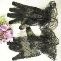 ราคา ถุงมือลูกไม้ เด็ก สีดำ สีขาว (7608064337)