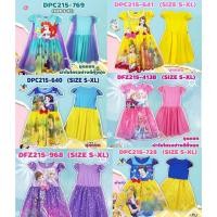 ราคา ชุดเจ้าหญิง ขุดกระโปรงเด็ก ชุดเดรสเจ้าหญิง ( ทรงสั้น ) Disney ลิขสิทธิ์แท้ % พร้อมส่ง เอลซ่า&แอนนา แอเรียล สโนไวท์ (22462086807)