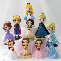 ราคา Elsa Anna Snow White Belle ตุ๊กตาเจ้าหญิง สําหรับตกแต่งเค้ก (9212476037)