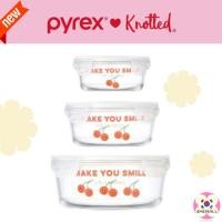ราคา [ Pyrex Knotted ] by Corelle ยี่ห้อแก้ว 4 ด้าน airtight คอนเทนเนอร์ของขวัญ อุปกรณ์เบเกอร์ เตาอบ ชามเก็บอาหาร จานอบ ภาชนะใส่อาหาร ตู้เย็นองค์กร (27007231658)