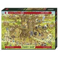 ราคา พร้อมส่ง-จิ๊กซอว์ Funky zoo Monkey Habitat แบรนด์ Heye jigsaw puzzle 1000 ชิ้น (10468316999)