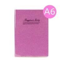 ราคา สมุดโน๊ต A6 Happiness Diary glitter notebook สมุดบันทึก ปกกากเพชร สมุดโน๊ต ไดอารี่ (4317907876)