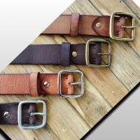 ราคา เข็มขัดหนังแท้ 100% หัวทองเหลือง (SolidBrass)/stanless เข็มขัดหนังแท้ 38มม. (4258455265)