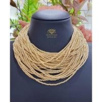 ราคา สร้อยคองานอิตาลีทอง9k 37.5 (25706988391)