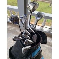 ราคา ชุดไม้ตีกอล์ผู้หญิงCallaway+Taylomadeมือสองพร้อมถุง (12164811404)