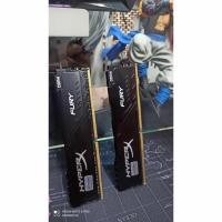 ราคา ram ddr4 8*2 =16 g bus 2666 kingston FURY HYPER X ประกัน JIB life time มือสองราคาประหยัด (26706334139)