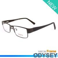 ราคา Odysey แว่นตา รุ่น 40811 สีน้ำตาล กรอบเต็ม ขาสปริง วัสดุ สแตนเลส สตีล (สำหรับตัดเลนส์) Eyeglasses (2871894869)