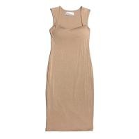 ราคา เสื้อคอเหลี่ยมแขนกุดผ้าเรย่อน (3637008972)