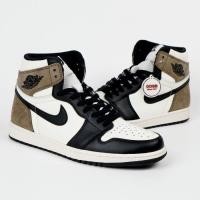 ราคา Nike Air Jordan 1 High Dark Mocha BNIB ORIGINAL MATERIAL GUARANTEE - 38 (24866823750)