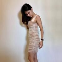 ราคา USED Short Dress เดรสสั้น มือสอง งานป้าย Secret Wonderland Size S (2555523487)