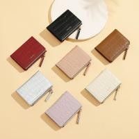 ราคา แฟชั่นกระเป๋าสตางค์พับได้ หนัง ลายหิน กระเป๋าใส่ได้ทั้งแบงค์และเหรียญ (24836404206)