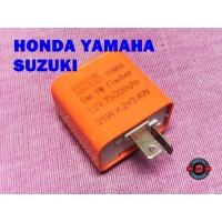 ราคา #รีเลย์ไฟเลี้ยว รีเลย์ไฟเลี้ยวแต่ง 12V ปรับไฟกระพริบช้า-เร็วได้ ใช้ได้กับยี่ห้อ HONDA YAMAHA SUZUKI //Relay12V Universal (15398028697)