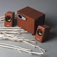 ราคา GEARMASTER ชุดลำโพง USB สีน้ำตาล (501246901)