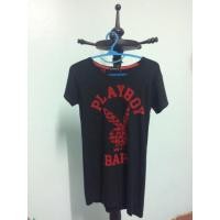 ราคา เสื้อPlayboy สีดําตัวหนังสือสีเเดง มือ1 (172800835)