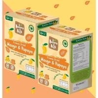 ราคา Nature Bits เนเจอร์ บิทส์ ผลไม้ฟรีสดราย สำหรับเด็ก รสกล้วยและแอ๊ปเปิ้ล 2 กล่อง (18951884868)