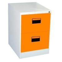 ราคา Thep ตู้เหล็กเก็บเอกสาร 2 ลิ้นชัก รุ่น DR-2 (สีส้ม) (2663395448)