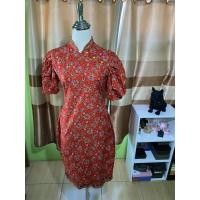 ราคา เดรสคอจีนผ้าไทยปาเต๊ะ (4589577532)