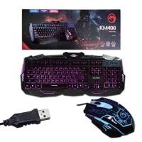 ราคา ชุดเกมมิ่ง เมาส์ คีบอร์ค marvo km-400 (1573893685)